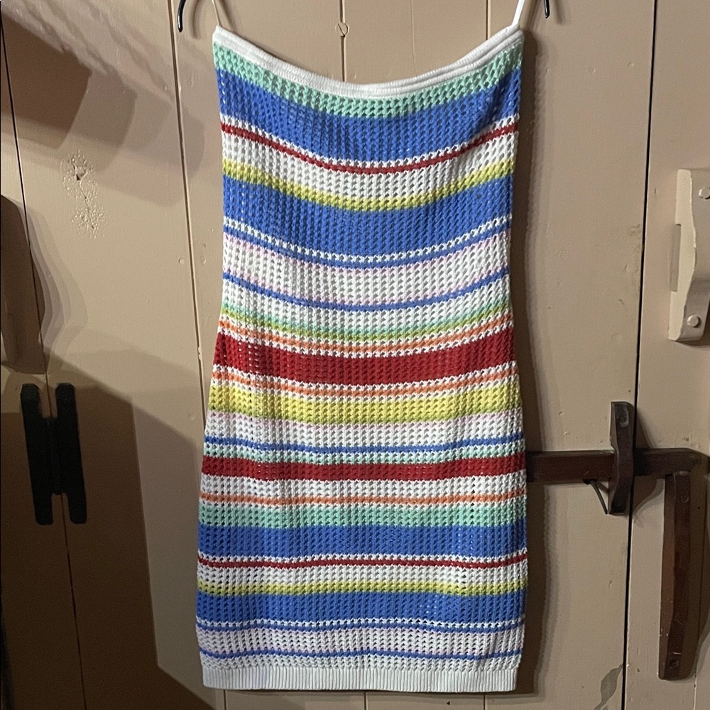 Abercrombie & Fitch crochet dress The Trevor Project, size ST - Picture 1 of 4